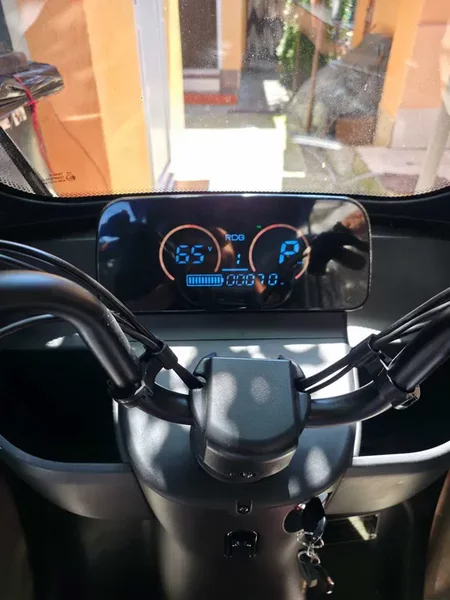 Triciclu Electric RDB Panda 5 ROSU 650W 60V20Ah Fara permis!