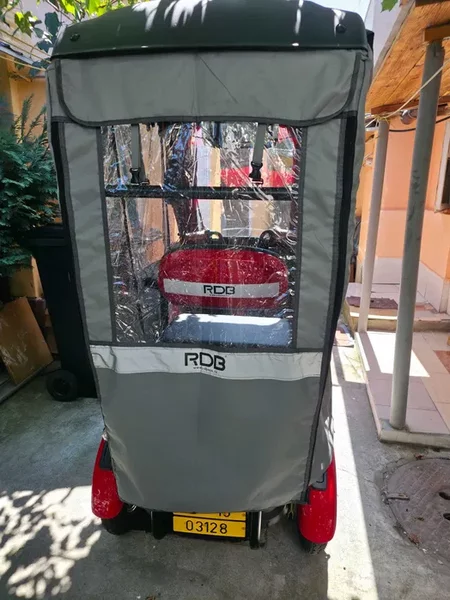Triciclu Electric RDB Panda 5 ROSU 650W 60V20Ah Fara permis!